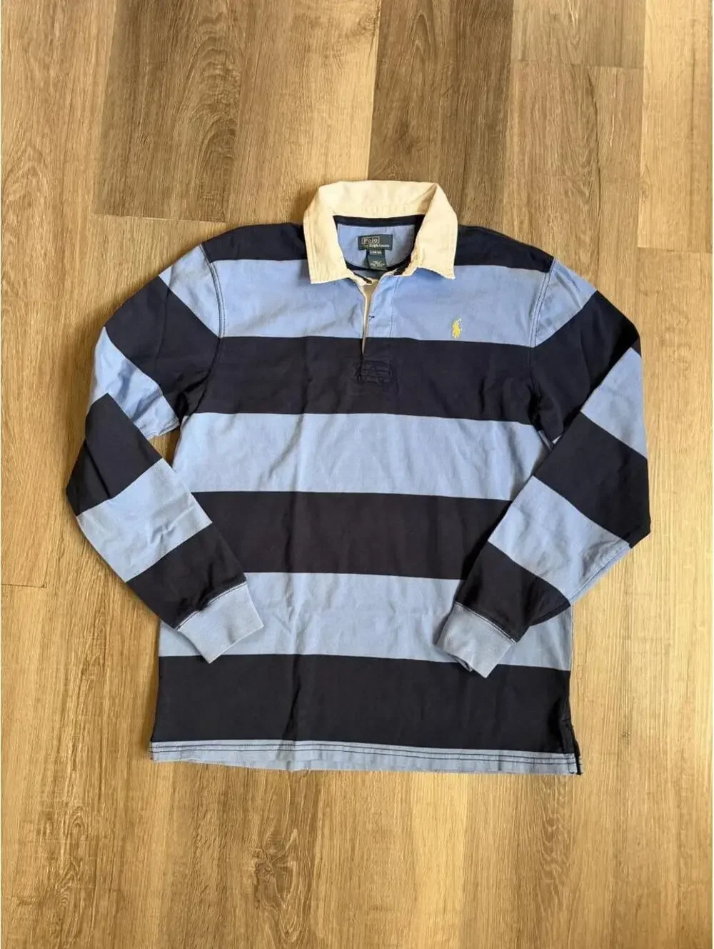 Polo Ralph Lauren Rugby Shirt sz Large kids 14-16